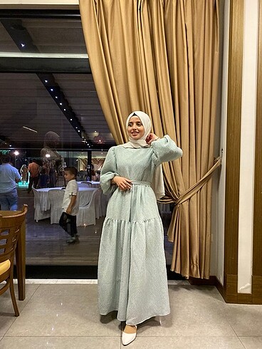 MANUKA UZUN ELBİSE