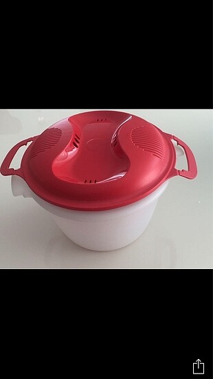 Tupperware pilav pişirme mikrodalga kabı