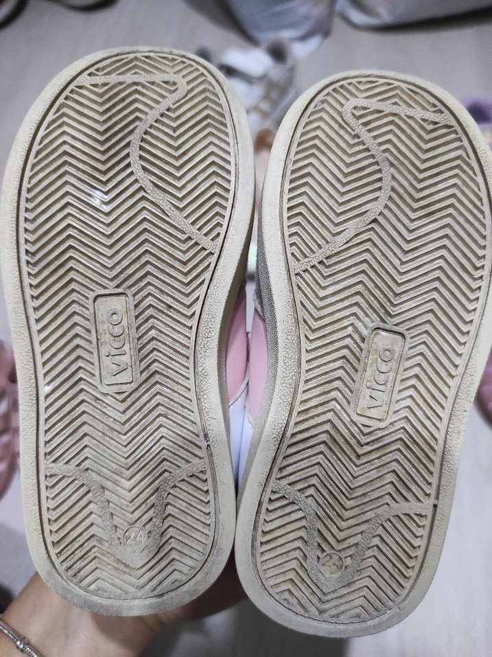 Kız Çocuk Pembe vicco Cırtcırtlı Spor Ayakkabı #vicco# - Görsel 5