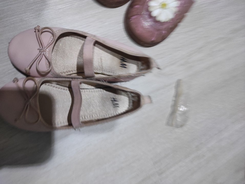 Fiyonklu Pembe Kız Babet Ayakkabı#hm - Görsel 5