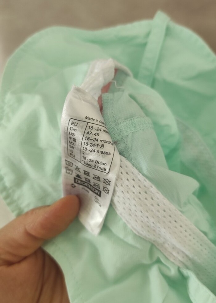 UV korumalı Decatlon bebek mayo - Görsel 5