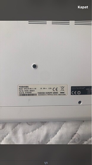 Toshiba Laptop