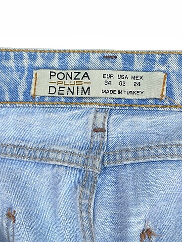 34 Beden mavi Renk PreLoved Jean / Kot %70 İndirimli.