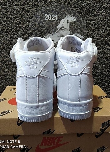 37 Beden beyaz Renk NIKE AIRFORCE