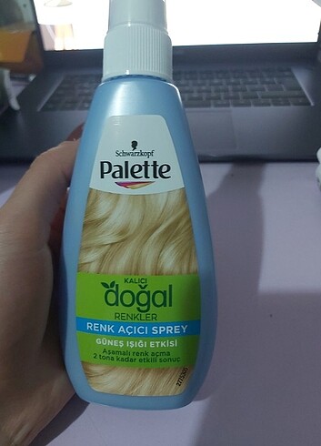 Palette renk açıcı sprey