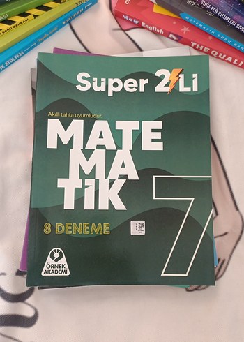 7. sınıf örnek akademi deneme kitabı