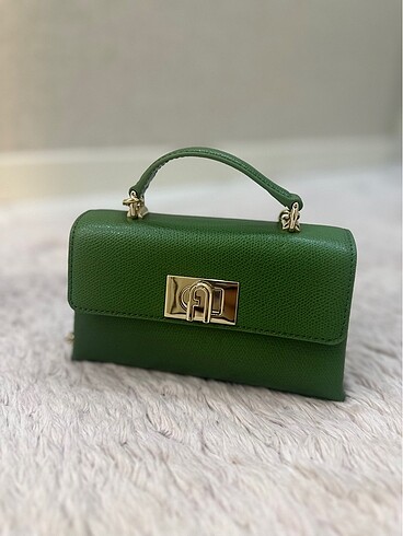 FURLA YEŞİL ÇANTA
