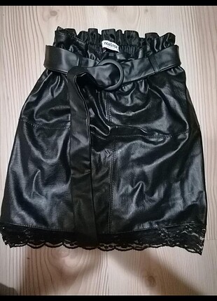 Deri mini etek