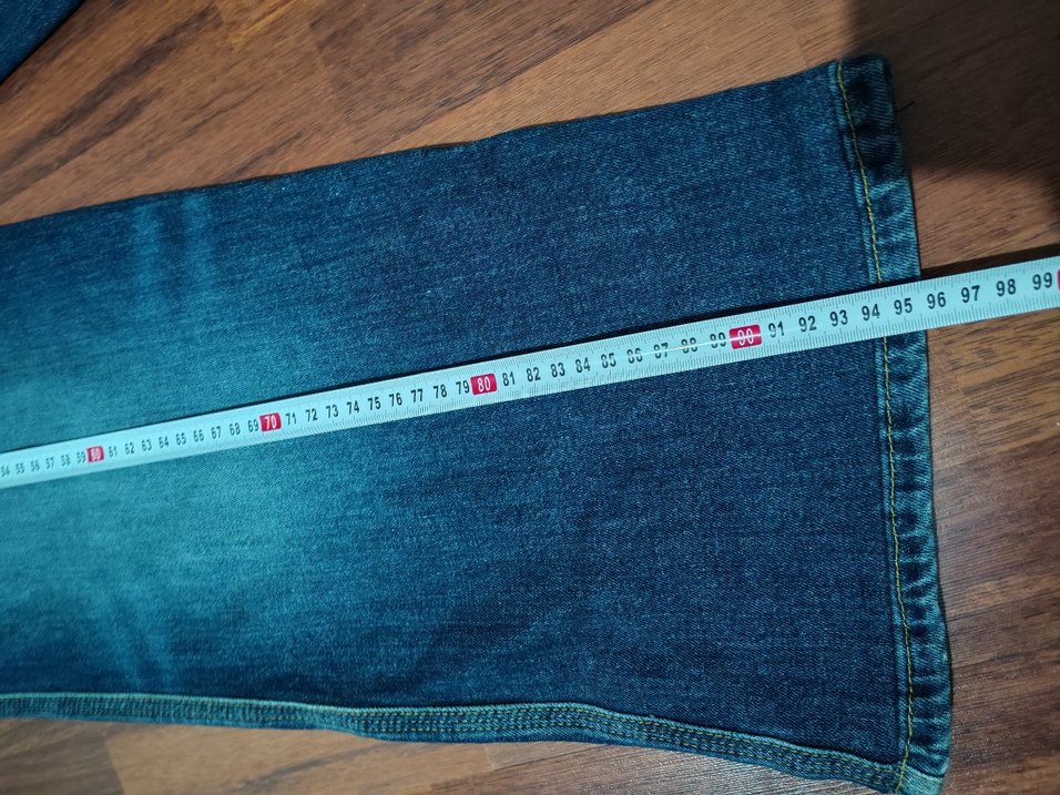 Lacivert Bol Kesim Midi Kot Pantolon - Görsel 3