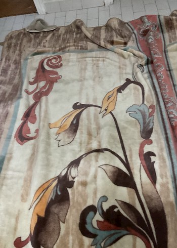 Kahverengi Baskılı Desenli Battaniye - Görsel 4