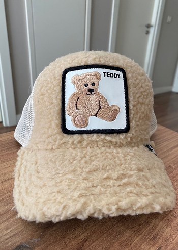  Beden camel Renk Teddy Detaylı Bej Goorin Bros Kadın Şapka