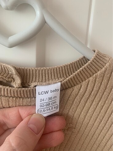 24-36 Ay Beden camel Renk Lcw Kız çocuk bluz
