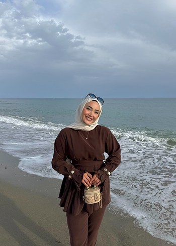 Zara Kahverengi Kadın Takım