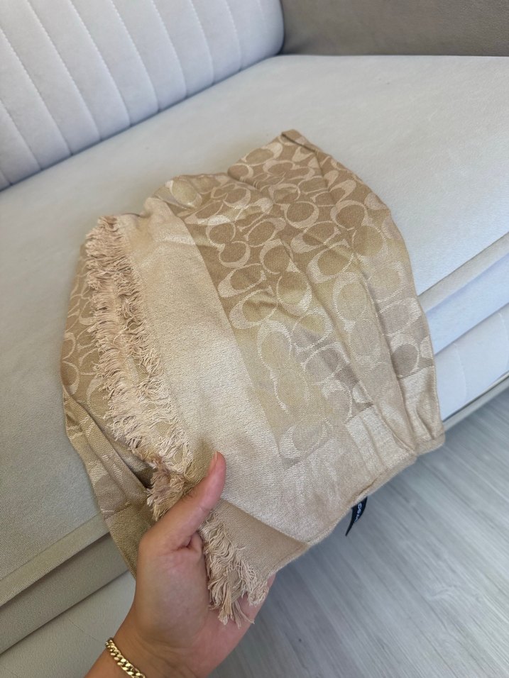 Coach kaşmir şal - Görsel 2