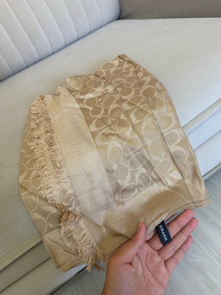 Coach kaşmir şal - Görsel 5