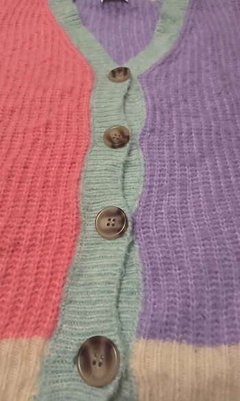 Bershka Renkli hırka