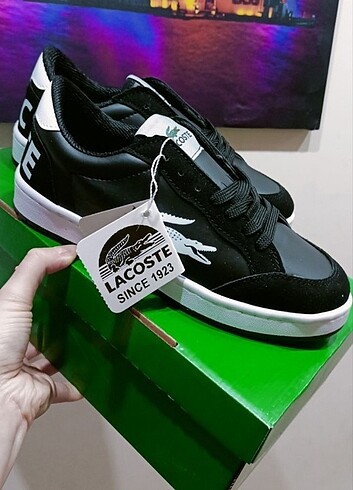Lacoste siyah ayakkabı