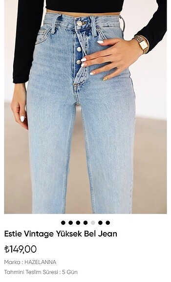 Wide leg jean