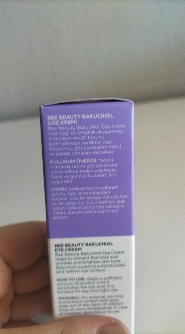 Bee Beauty Bakuchiol Göz Kremi - Görsel 2