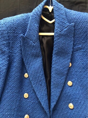 36 Beden mavi Renk Zara blazer