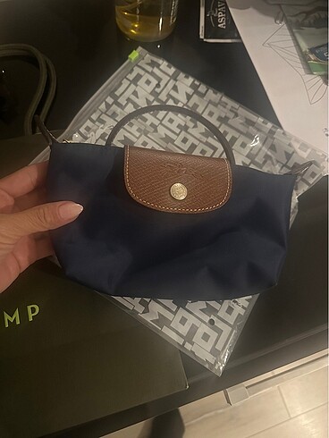 Beden Longchamp xs lacivert çanta