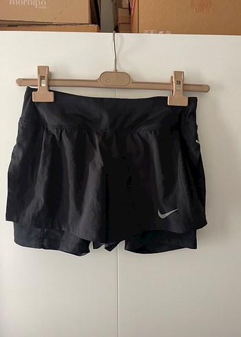 Nike Siyah Kadın Mini taytlı Spor Şort