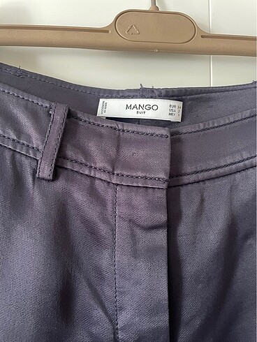Mango suit saten pantolon - Görsel 2