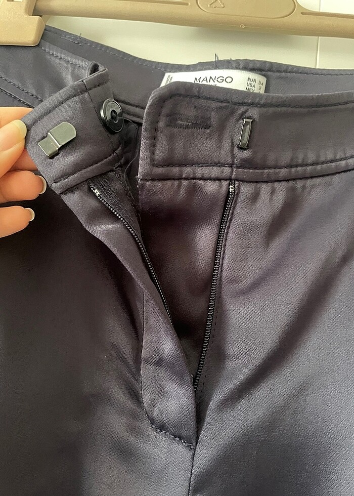 Mango suit saten pantolon - Görsel 3