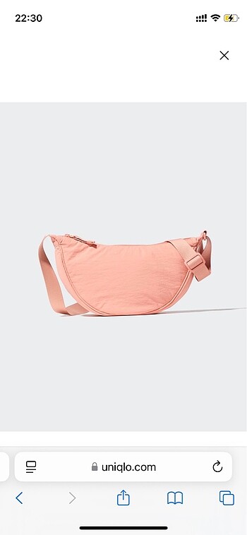 Uniqlo bel çantası