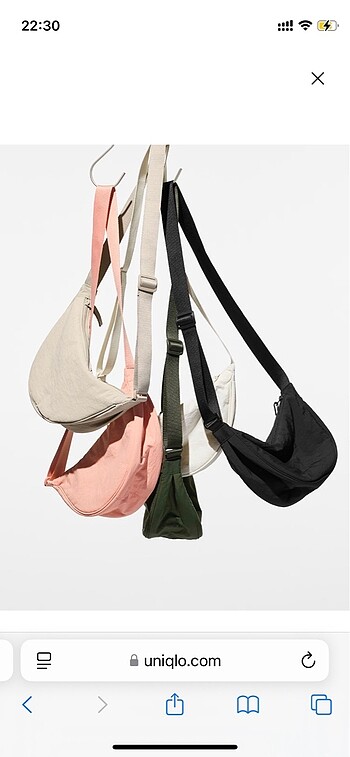 Uniqlo Uniqlo bel çantası