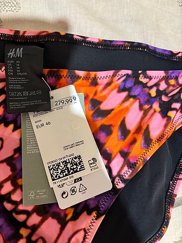 46 Beden çeşitli Renk Hm bikini altı
