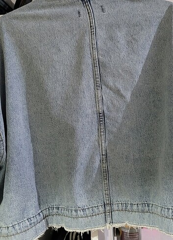 universal Beden mavi Renk Oversize kot ceket