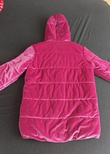 LC Waikiki LC Waikiki pembe kadife çocuk montu