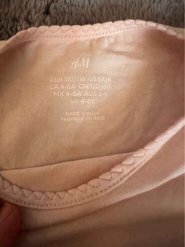 4 Yaş Beden çeşitli Renk H&M 3 lü set