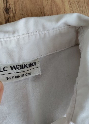 Nakışlı Beyaz Kız Çocuk Kısa Kollu Gömlek - Görsel 5