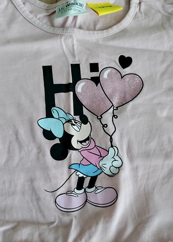 Kız Çocuk Pembe Fırfırlı Kısa Kollu Elbise - Görsel 4