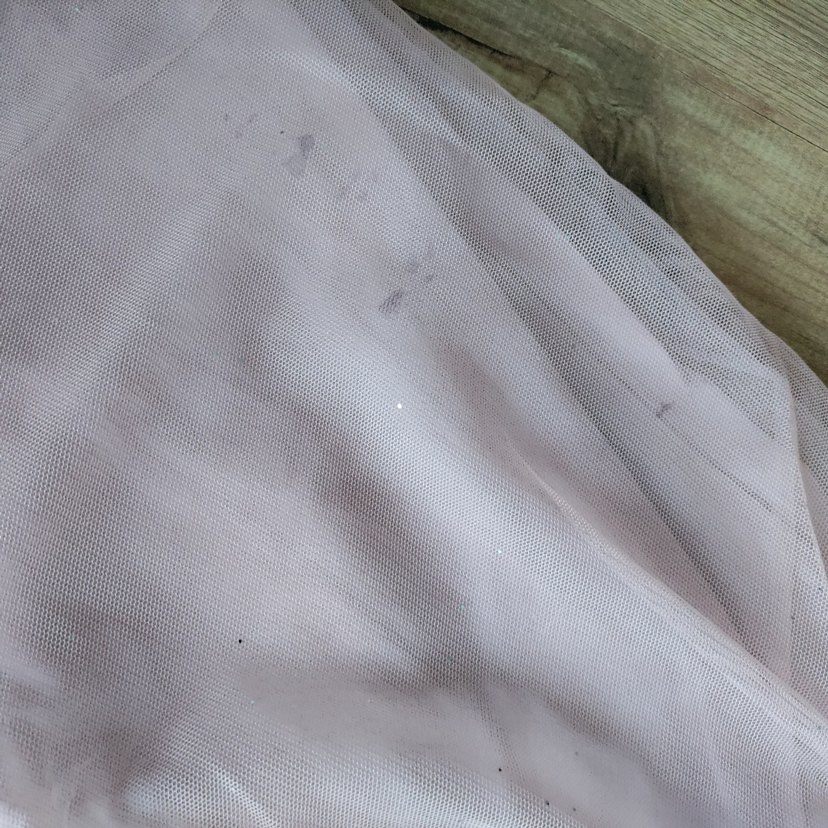 Kız Çocuk Pembe Fırfırlı Kısa Kollu Elbise - Görsel 3