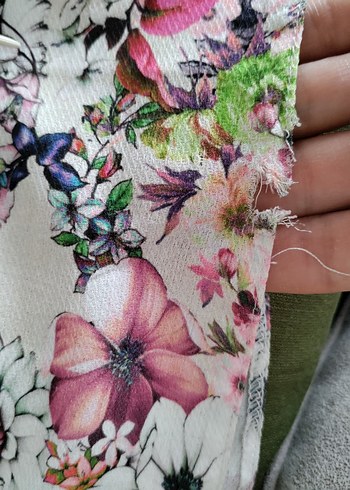 Nakış Detaylı Beyaz Uzun Kadın Etek - Görsel 6