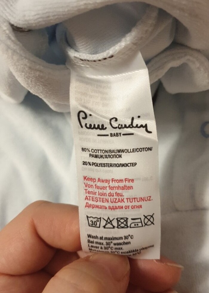 Pierre Cardin kadife tulum şapkalı - Görsel 3