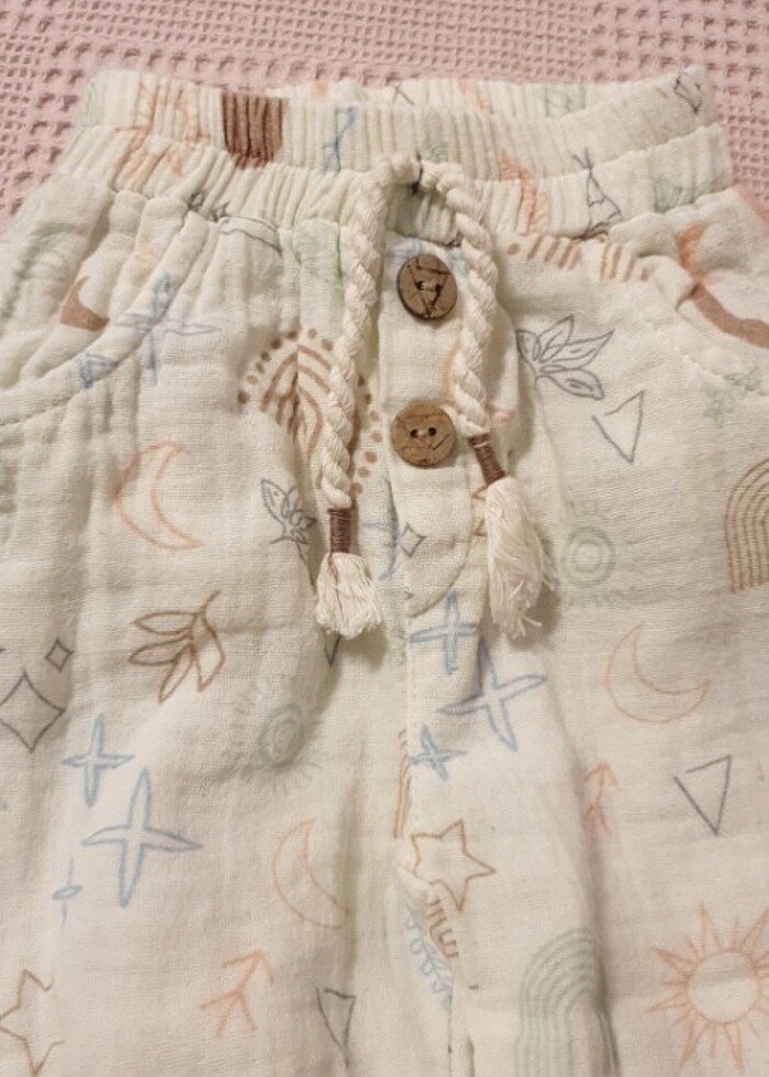 Müslin alt kız-erkek bebek - Görsel 2