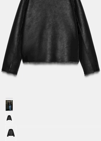 Gri Kadın Suni Kürk Ceket - Görsel 3