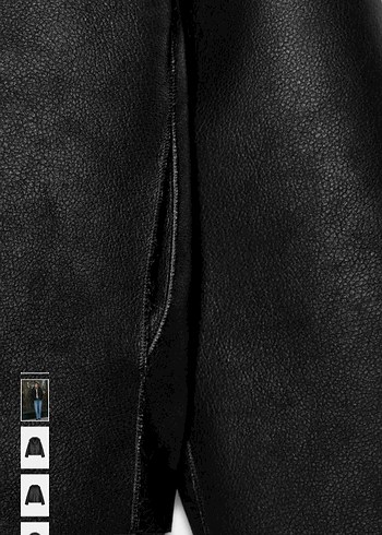 Gri Kadın Suni Kürk Ceket - Görsel 2