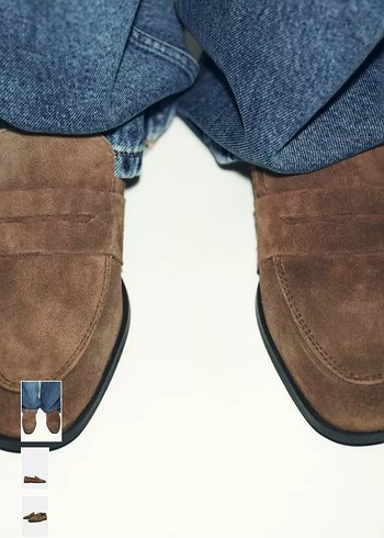 Bej Süet ayakkabı - Görsel 2