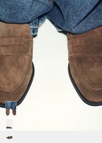 Bej Süet ayakkabı - Görsel 5