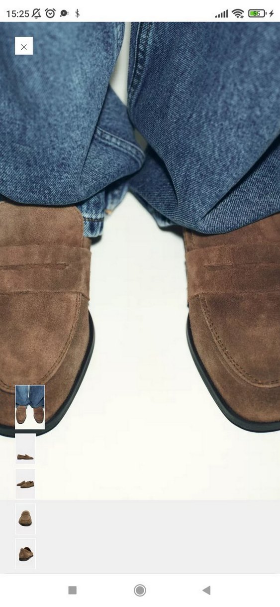 Bej Süet ayakkabı - Görsel 2