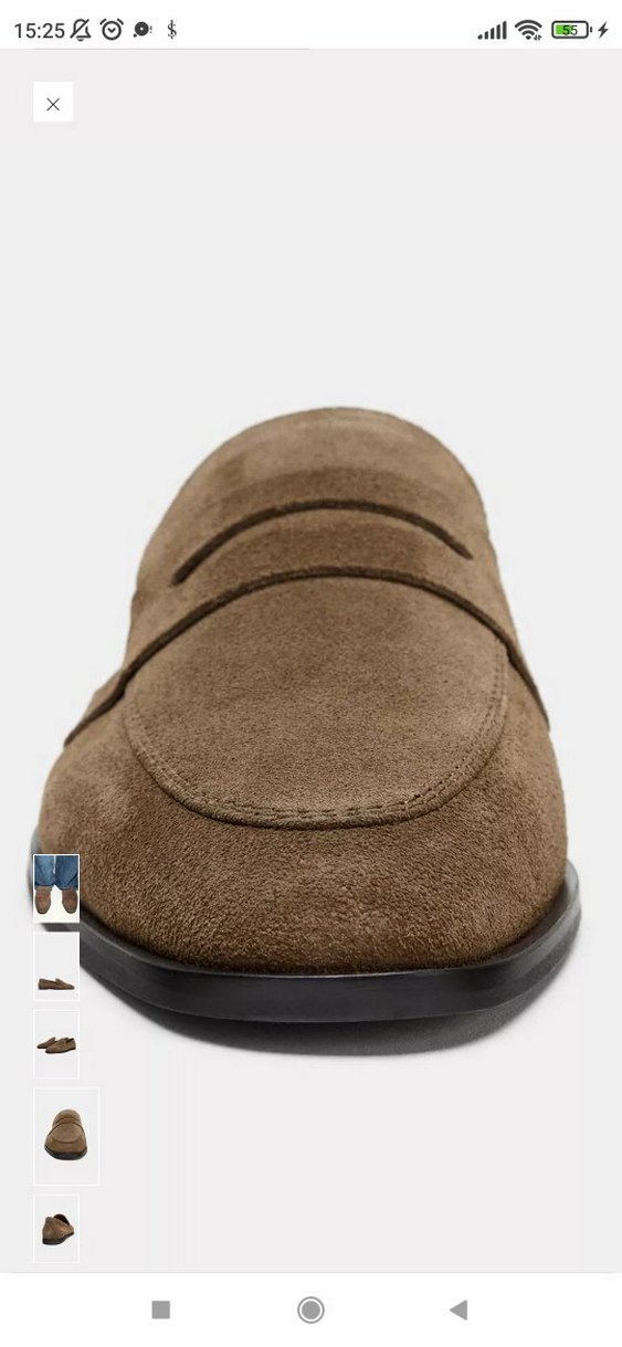 Bej Süet ayakkabı - Görsel 4