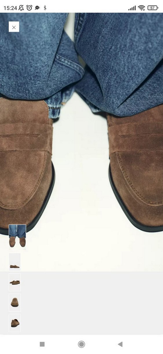 Bej Süet ayakkabı - Görsel 5