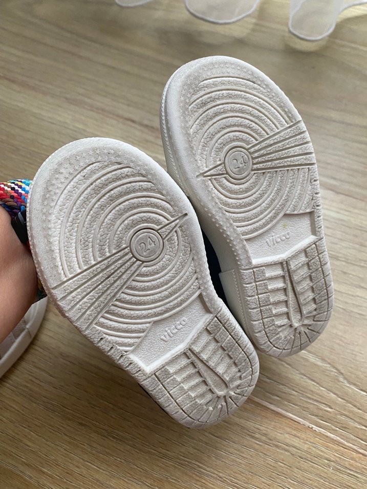 Mavi Erkek Çocuk Kot Ayakkabı - Görsel 3