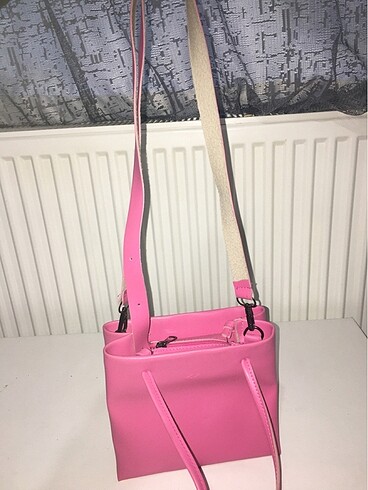 Pembe küçük çanta - Görsel 2