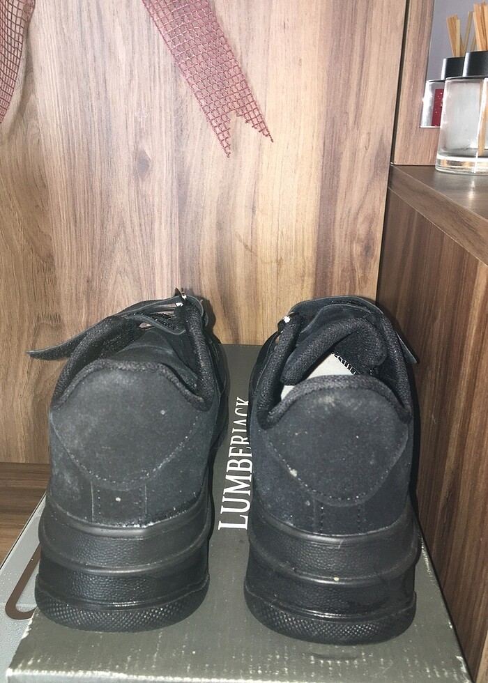 Kaşe kadife spor ayakkabı - Görsel 4